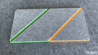 Fibra de poliéster acústica sentida ignífuga de los paneles de pared 3d