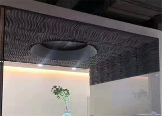 Los paneles de pared acústicos del aislamiento de calor 3d para la sala de reunión Stati anti