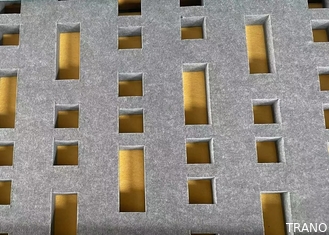 Ruido decorativo fonoabsorbente que bloquea los paneles de pared acústicos 3D