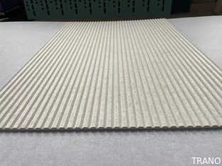 Material reciclado de paneles de pared acústicos 3D preacabados para insonorización