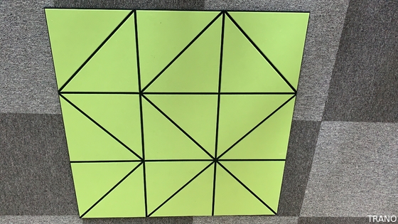 Fibra de poliéster sentida práctica respetuosa del medio ambiente del panel acústico del hexágono 3d