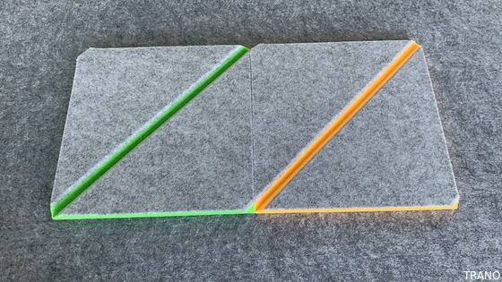 Fibra de poliéster acústica sentida ignífuga de los paneles de pared 3d
