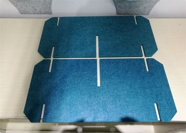 El escritorio acústico modular ajustable de los muebles de oficinas de la altura divide 40 colores
