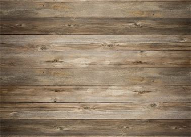 Hojas modeladas artículo del fieltro del poliéster, los paneles acústicos comerciales del grano de madera