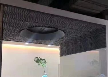 100% los paneles de pared de la cancelación de ruido de la fibra de poliéster, los paneles modernos del arte de la pared 3d