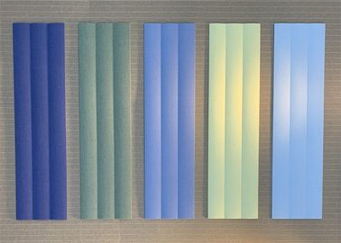 La tela de tapicería envolvió los paneles de pared acústicos, paneles de revestimiento durables de la pared 3d