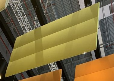 El techo del fieltro del artículo desconcierta la absorción sana, bafles colgantes coloreados multi del sonido