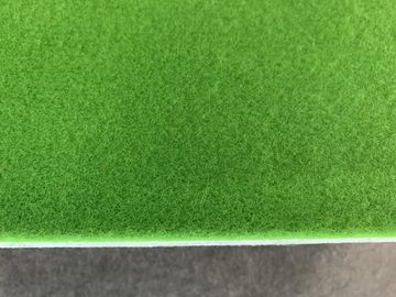 Color brillante lanoso acústico del fieltro 3m m de la tela de tapicería de la fibra de poliéster