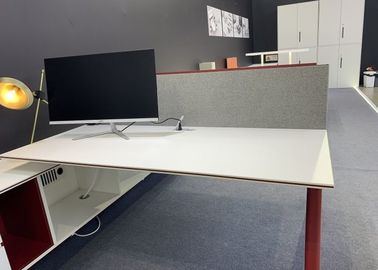 Divisores fonoabsorbentes del escritorio de Wraped 12m m de la tela