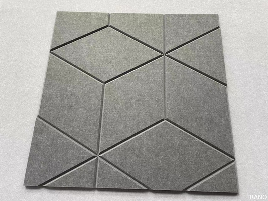 Los paneles de pared acústicos del teatro 3d, recubrimiento de paredes acústico de la tela