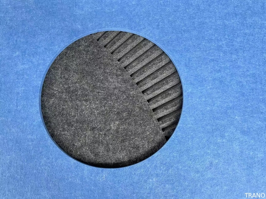 Tejas acústicas de la pared de la fibra de poliéster del nivel de la absorción B del ruido 3d